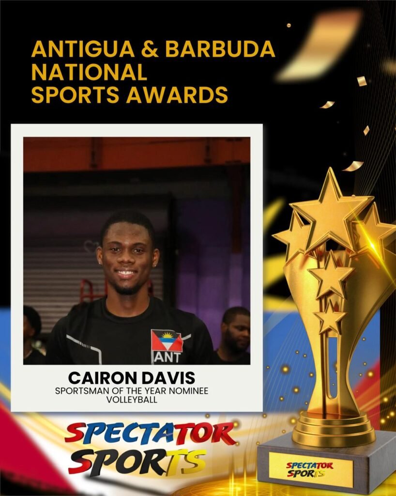 Cairon Davis – 2025 Volleyball National Sports Award Nominee