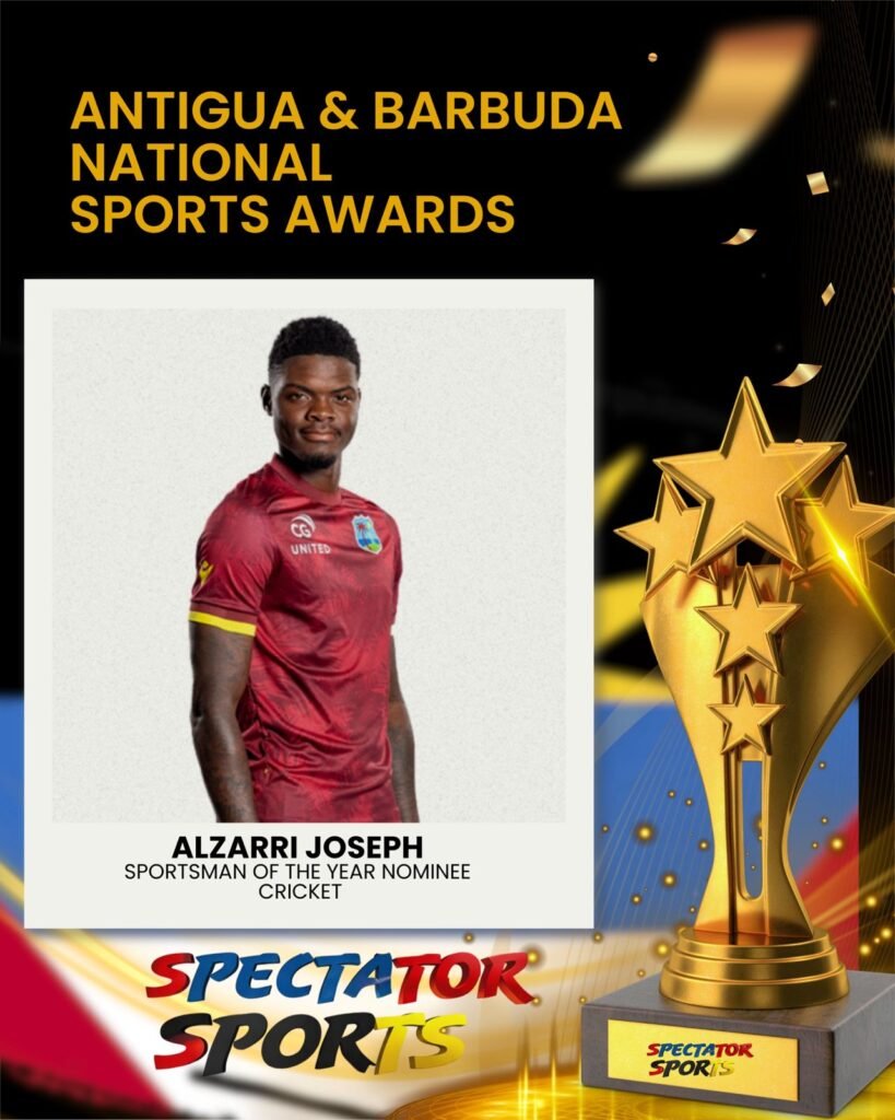 Alzarri Joseph – 2025 Cricket National Sports Award Nominee