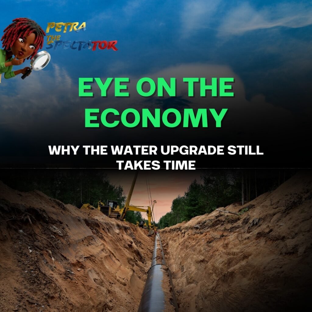 Why The Water Upgrade Still Takes Time