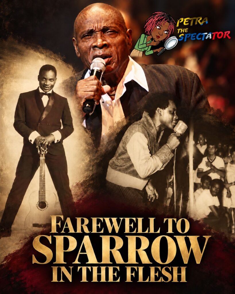 Farewell to Sparrow, in the Flesh